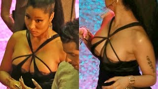 Nicki Minaj Almost Nip Slip
