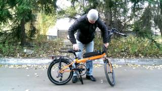 Складной электровелосипед dahon