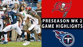 Buccaneers vs. Titans Highlights | NFL 2018 Preseason Week 2