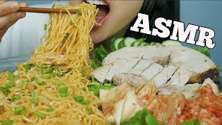 ASMR Roasted PORK + Spicy Noodles (EATING SOUNDS) NO TALKING | SAS-ASMR