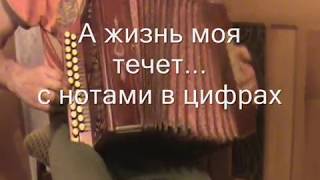 А жизнь моя течет... с нотами в цифрах