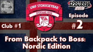 FM18 Journeyman - C1 EP2 - Breaking Iceland FA News - Stokkseyrar - From Backpack to Boss
