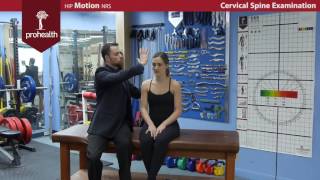 Cervical Spine Head/neck Exam Dr  Vizniak Brief