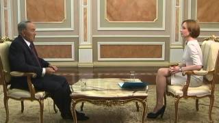 Интервью Н.Назарбаева телеканалу "Россия 24"