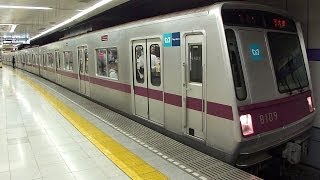 東京メトロ半蔵門線・東武伊勢崎線 押上駅にて(At Oshiage Station on the Tokyo Metro Hanzomon Line and Tobu Isesaki Line)
