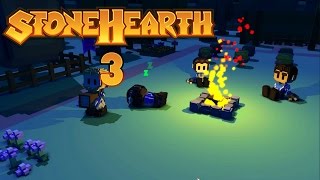 Прохождение STONEHEARTH: #3 - КРЕПОСТЬ КАМЕНЩИКА!