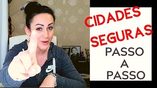 Como encontrar CIDADES SEGURAS - PASSO A PASSO - Morar em Portugal