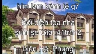 Bán đất biệt thự him lam kênh tẻ q7 dt 10x20 giá: 41tr/m2, Kiều: 0902797371