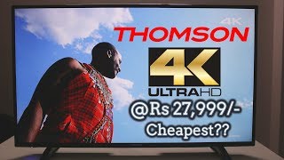 Thomson 43" UHD LED TV | Tough Competition To Xiaomi Mi TV???