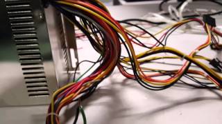 Use a computer power supply to power multiple led light strips