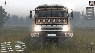 SpinTires 23.10.2015--08.11.2015 КАМАЗ-43114(Доработка)