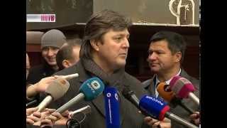 Закладка дноуглубительного судна на заводе "Красное Сормово"