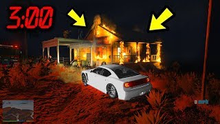 НИКОГДА НЕ ПОДЖИГАЙ ЭТОТ ДОМ В GTA 5.... ИНАЧЕ.....