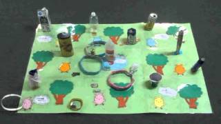 おもしろリサイクル工作　～輪投げ２～
