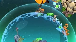 Angry Birds Space Pig Dipper 6-18 Walkthrough 3-Star