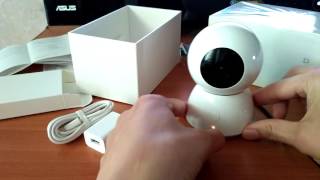Xiaomi Mi White Home Smart Camera 360 MiJia review - распаковка IP-камеры