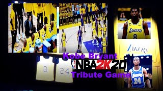 Kobe Bryant 2k20 Tribute Game (All Kobe players)