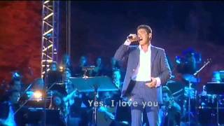 "Nights in White Satin" Marios Frangoulis and Justin Hayward, Live