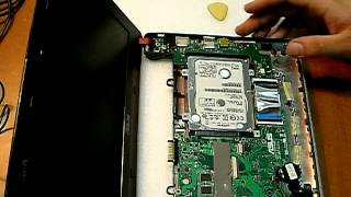 Нет изображения. Ремонт нетбука Asus x101ch (после другого мастера на выезде)