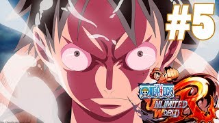 One Piece Unlimited World Red  (PS3) Episode 5 - Drum Island - Luffy vs Blackbeard | ワンピース