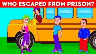14 RIDDLES ON ESCAPE AND LOGIC PUZZLES TO DRIVE YOU MAD ?