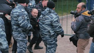 Митинг против войны в Сирии в Москве