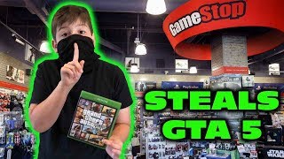 Kid Temper Tantrum Returns To Gamestop To STEAL GTA 5