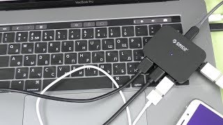 ПОДРОБНЫЙ ОБЗОР ORICO TC2U-U3 ► ЛУЧШИЙ USB Type-C HUB 5 Gbps / 4 порта + USB 3.1 + OTG