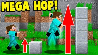 HVERT HOP = HØJERE HOP *MEGA HØJT* (DANSK MINECRAFT)