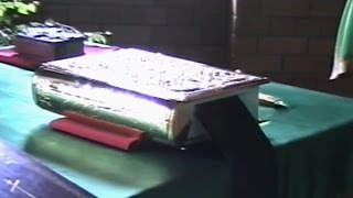 Всенощное бдение перед праздником Святой Троицы в храме Святого Иоанна Кронштадтского в Волгограде.