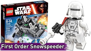 LEGO Star Wars: First Order Snowspeeder (75100) - Brickworm
