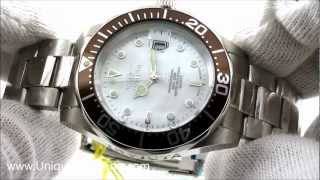 Invicta Watch Pro Diver 4858 Mother of Pearl Stainless Steel