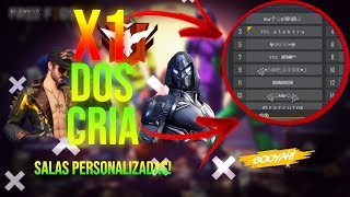FREE FIRE - AO VIVO ? X1 DOS CRIAS COM INSCRITOS! ? LIVE ON ?