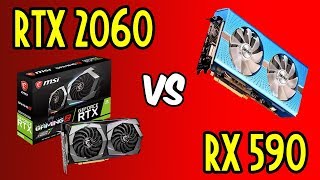 ?RTX 2060 vs RX 590? 4K Benchmarks [GTA 5 | Far Cry 5 | Witcher 3]⚡