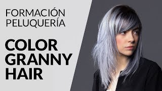 Tutorial color granny hair