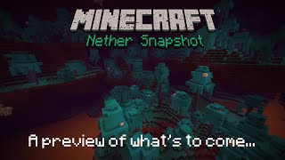 A First Look at the Minecraft Nether Update