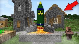 ЭТА ЯДЕРНАЯ БОМБА НАХОДИЛАСЬ В ДЕРЕВЕНСКОМ КОЛОДЦЕ 10000 ЛЕТ В МАЙНКРАФТ ТРОЛЛИНГ ЛОВУШКА MINECRAFT
