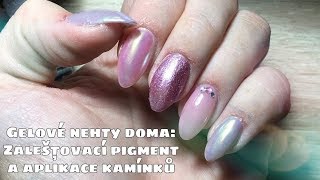 Gelové nehty doma: kamínky a zalešťovací pigment ??| Kate Cosmetics