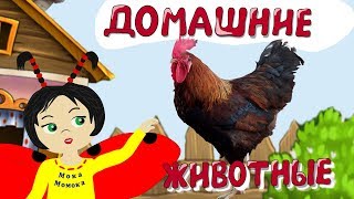 ???Домашние животные. Мамы Папы и Дети. Учим слова. Развивающие мультфильмы.