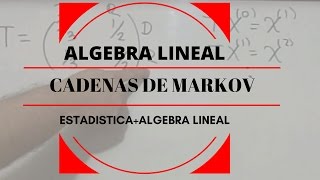 Algebra Lineal Cadenas de Markov Probabilidad de Lluvia