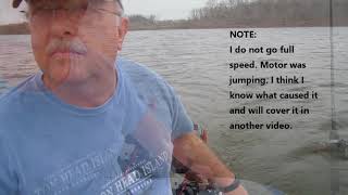 Hangkai 3.6 hp 1st time on water