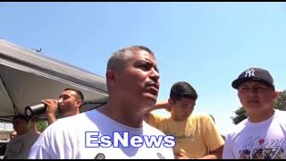 Robert Garcia Chavez Was 87-0 But Floyd Mayweather is a betetr skilled boxer EsNews Boxing