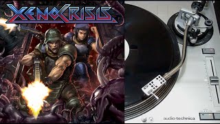 Xeno Crisis - OST vinyl LP face A (Bitmap Bureau)