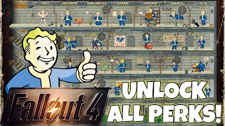 Fallout 4 How to Unlock ALL PERKS! (PS4 Mod)