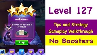 Bejeweled Stars Level 127 Tips and Strategy Gameplay Walkthrough No Boosters