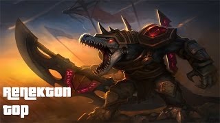 League of Legends - RANKED Rune War Renekton Top vs Jax - Full Game Commentary