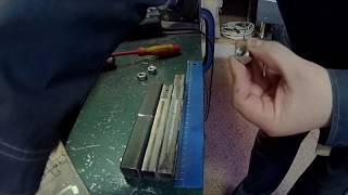 Тиски из профильной трубы.