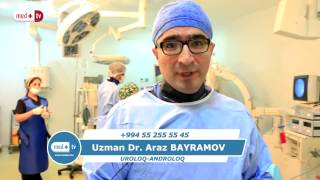 Böyrək daşı əməliyyatı canlı izləyin Uroloq Androloq Dr. Araz Bayramov