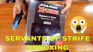 X-Wing 2.0  Servants of Strife Squadron Expansion Pack Unboxing Timelapse