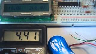 Двухканальный вольтметр на Atmega8